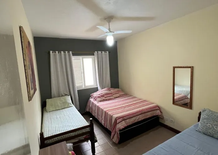 Apt Tota 3 Min Praia Grande Piscina E Churrasqueira Ubatuba